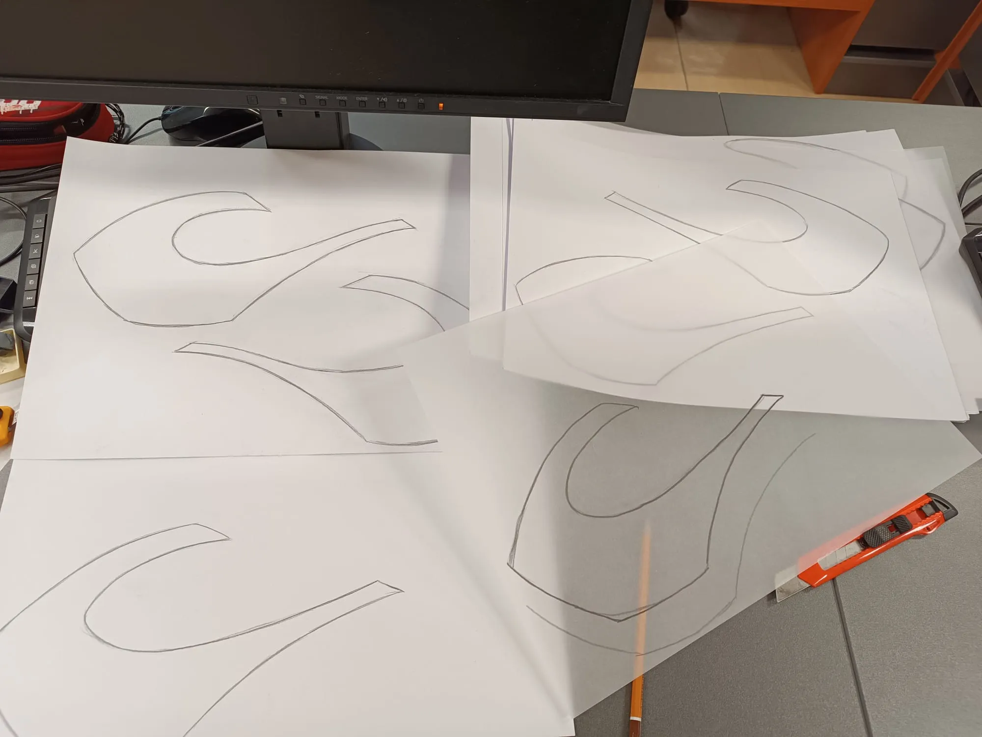 Watering can CORALLO – Design and first sketch