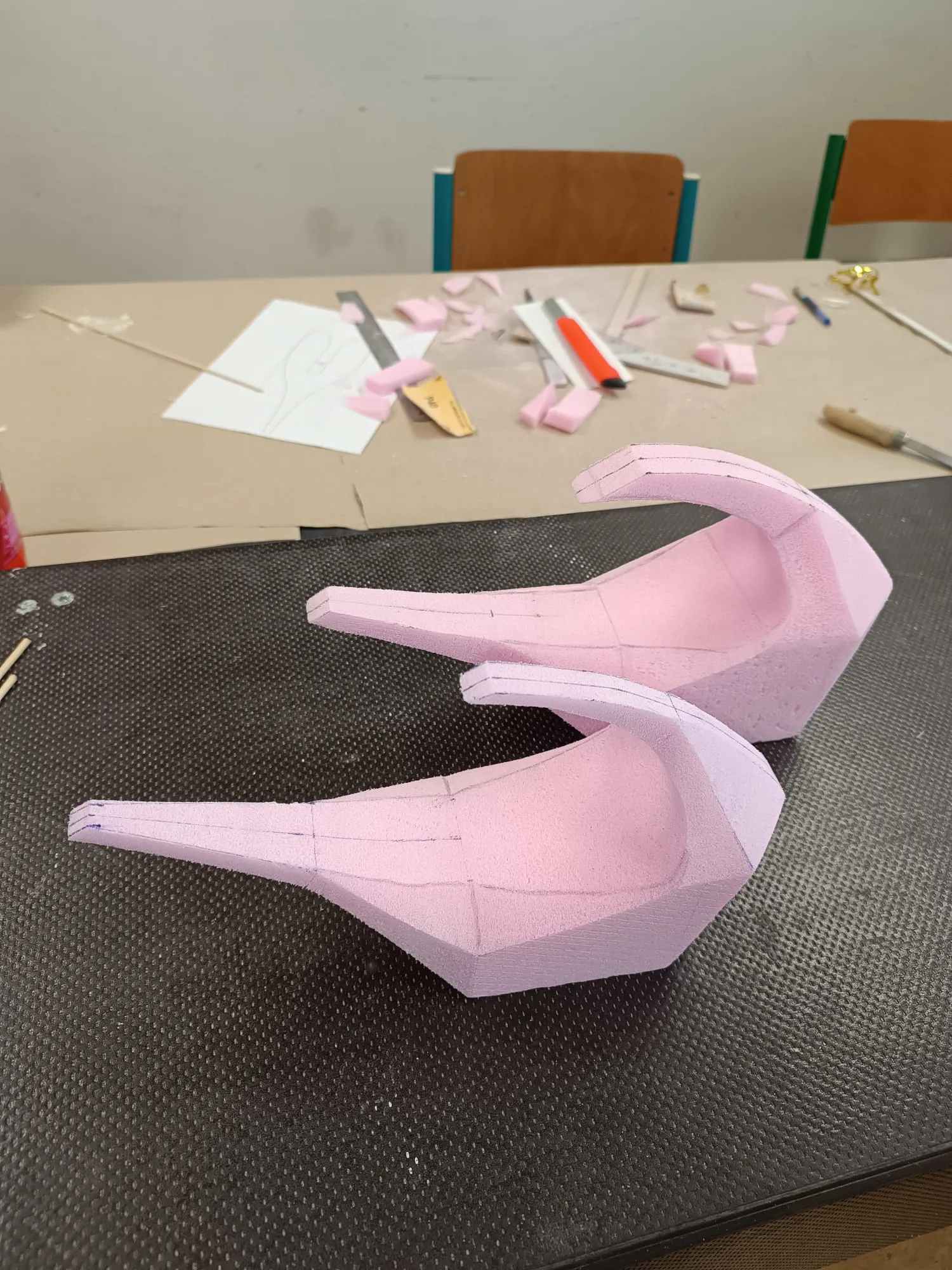 Watering can CORALLO – Polystyrene prototypes