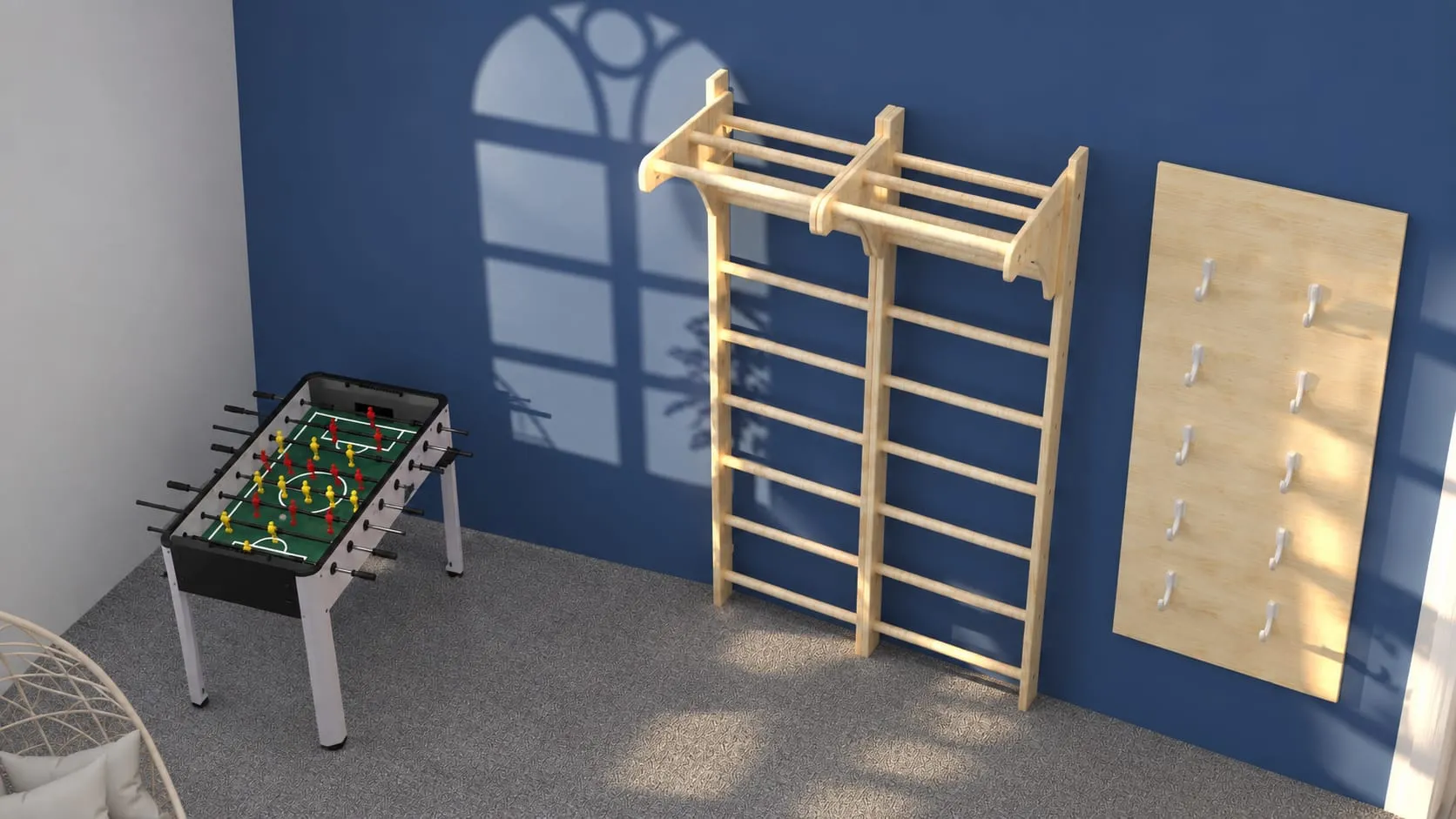 Relaxation room for STRÖER Labs – detail